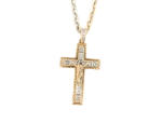 CROCE CON DIAMANTI