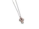 CROCE CON DIAMANTI MASCHILE